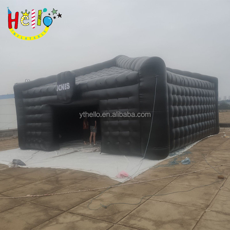 portable night club inflatable inflatable cube tent inflatable tent Arabia nightclub