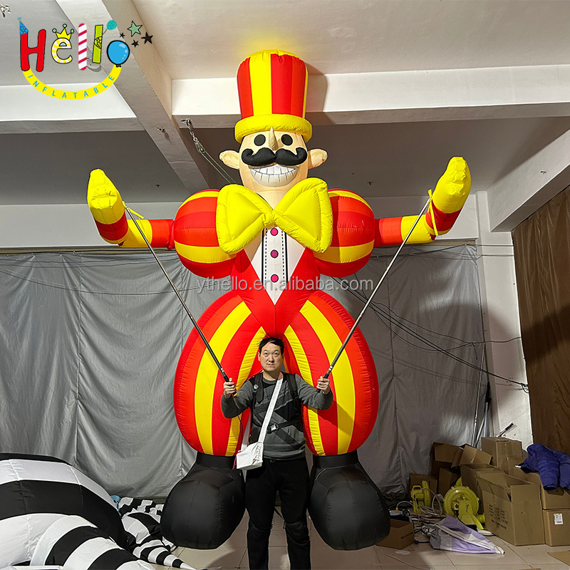 New Design Inflatable Parade Costume Walking Inflatable Clown Dancing Puppet