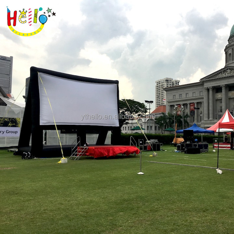 Movie screen inflatable screen portable mobile inflatable cinema screen