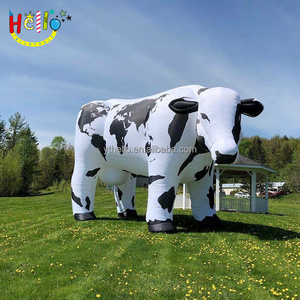 Customizable Giant Inflatable Animal Cattle Giant Inflatable Cow For Far Milk Promotion