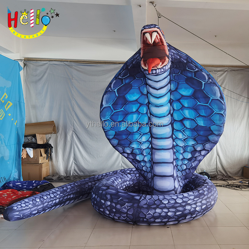 High Promotional Snake Inflatable Customized Event Giant Inflatable Snake inflatable cobra For Club Advertising