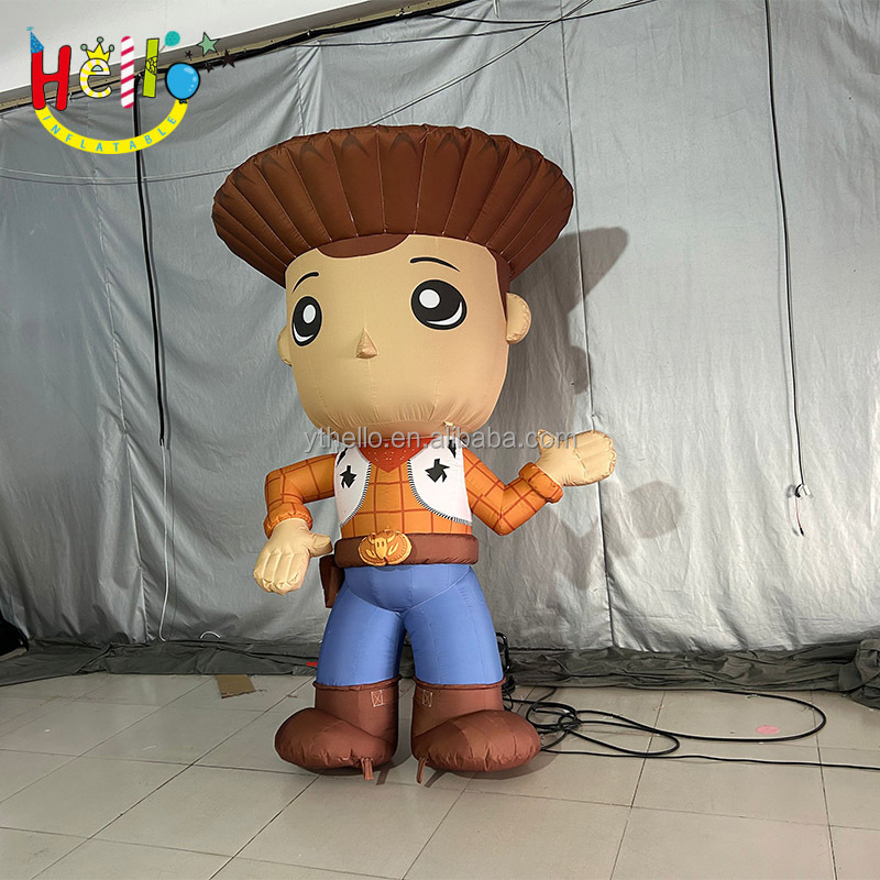 Customized Advertising Model Giant Inflatable Cartoon Character Image Inflatable Cowboy