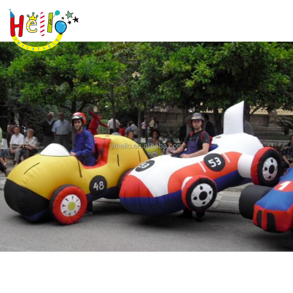 city parada adult inflatable sedan car costume