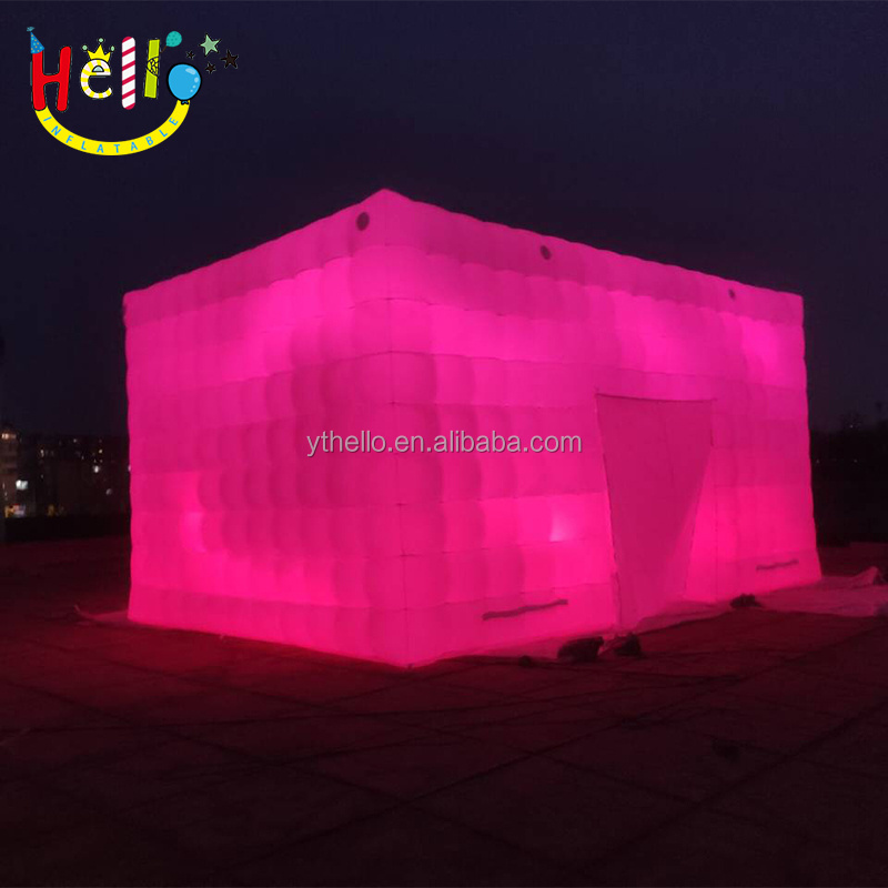 Garden Outdoor Inflatable Tent Large Party Tent Rentals, Big Mobile Party Inflatable Tent Room Structure with Beautiful