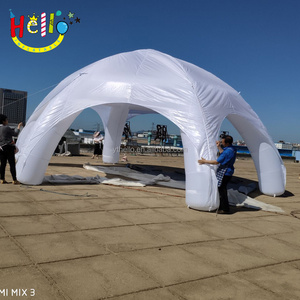 Customized huge dome spider tent inflatable commercial fair tents