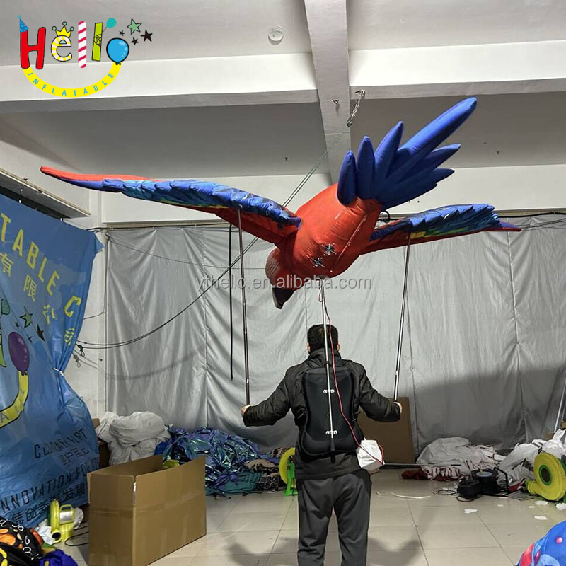 Hot Sale Inflatable Bird Costume Outdoor Walking Costume Inflatable Parrot Costume