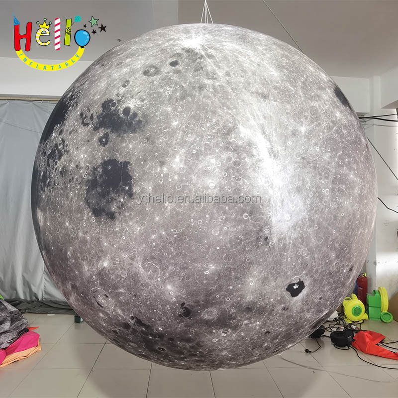 inflatable moon blow up planet hangable inflatable balloon decoration