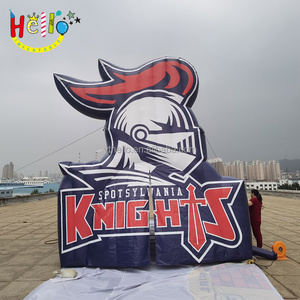 Custom Inflatable Football Mascot Knight Tunnel Inflatable Movement Entrance Passage Inflatable Tunnel