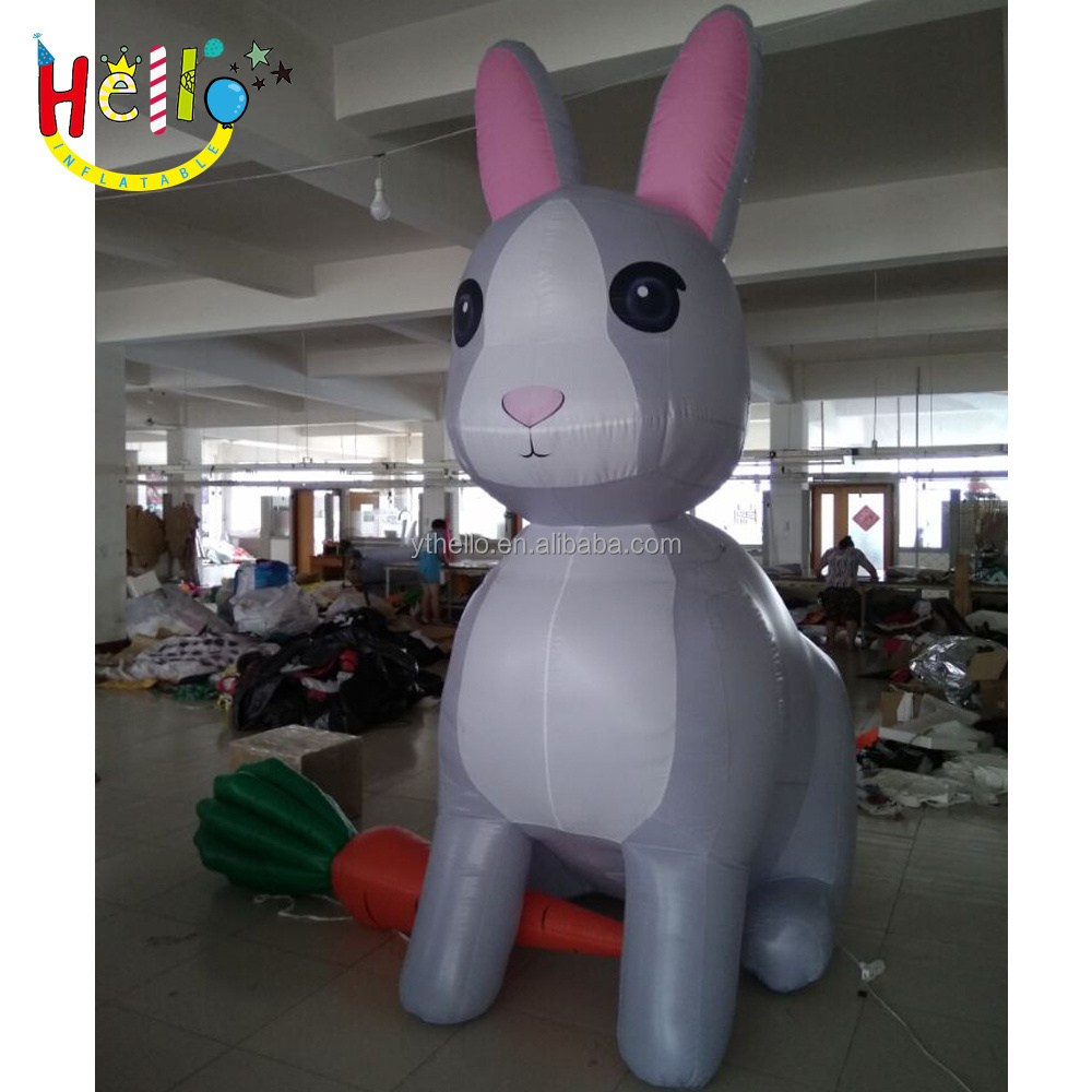 Outdoor Event Decoration Giant Inflatable Rabbit Model