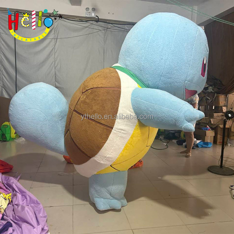 Amusement Park Inflatable Walking Cartoon Inflatable Turtle Costume