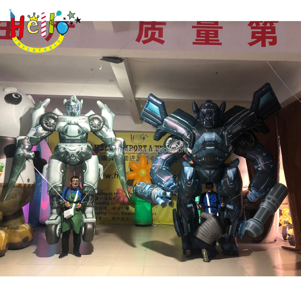 Advertising Inflatable Robot Cartoon Characters Costume