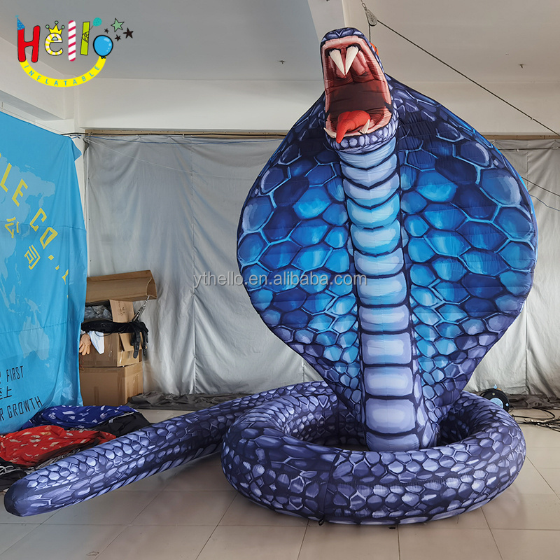 High Promotional Snake Inflatable Customized Event Giant Inflatable Snake inflatable cobra For Club Advertising