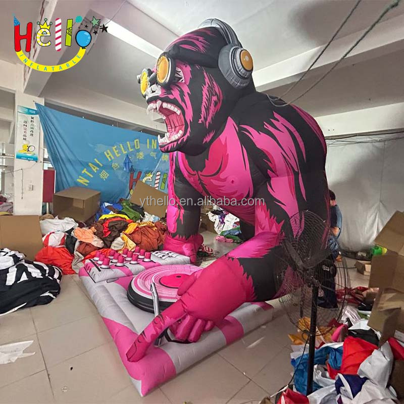 Advertising decoration giant inflatable gorilla monkey animal inflatable baboon