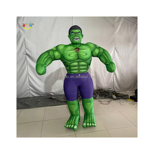 Greenman costume inflatable costume adult man Halloween Christmas carnival party costume