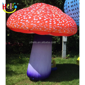 giant inflatable mushroom, color changing led mushroom