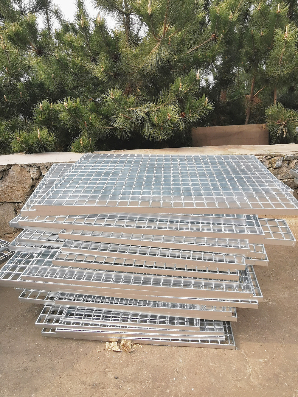 high quality galvanized steel grating catwalk plate