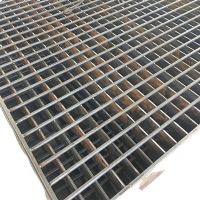 Heavy Duty Walkway Channel Steel Grate threading rod steel Grating