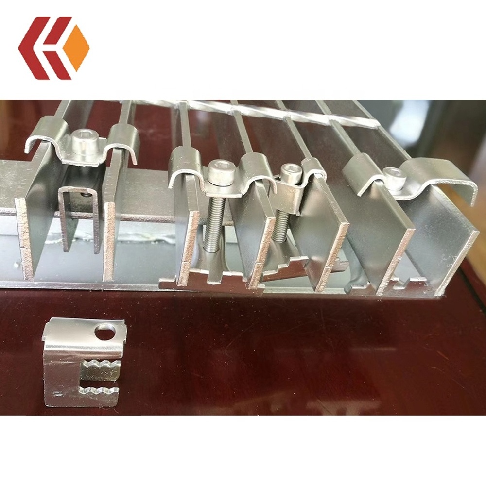 Steel grating clamps galvanized fixing clip