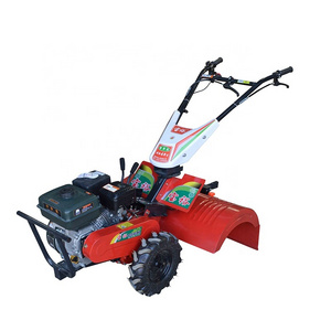 Belt Transmission 7HP Petrol Power Hand Cultivators Ploughing Machine