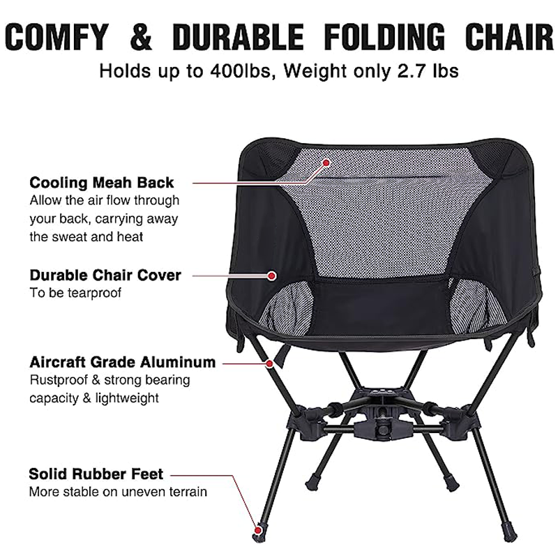 Manufacturer Heavy Duty New Styles Folding Travel Beach Portable Used Aldi Foldable Camping Chair