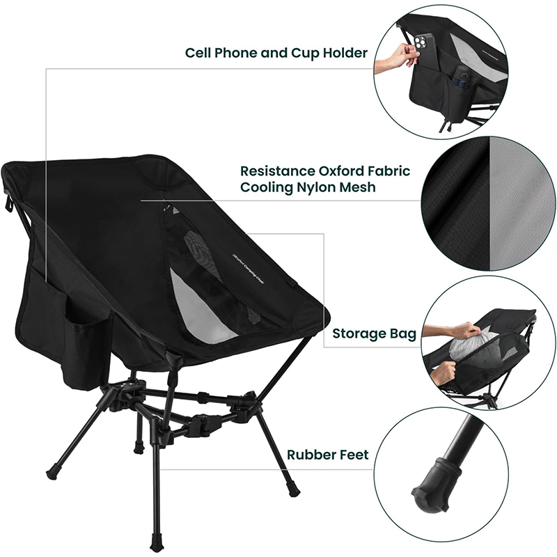 Manufacturer Heavy Duty New Styles Folding Travel Beach Portable Used Aldi Foldable Camping Chair