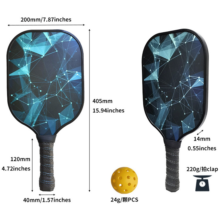 XS69 usapa approved pickleball paddle kevlar paddle pickleball pro rough carbon fiber pickleball paddle