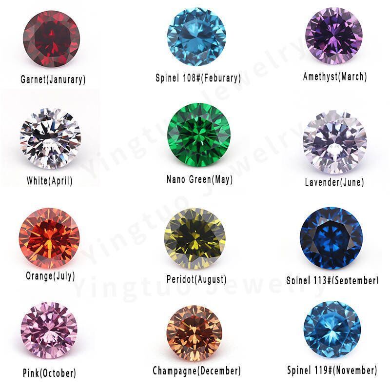 Wuzhou Cubic Zirconia Round White Loose Gemstones 3aaa Wax Setting CZ Machine Cut 1000 Unidades Gems