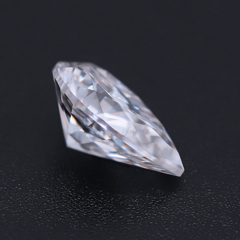 Pear Cut Gra Certificate Synthetic Stone White Color Vvs Gemstone Loose Moissanite For Jewelry