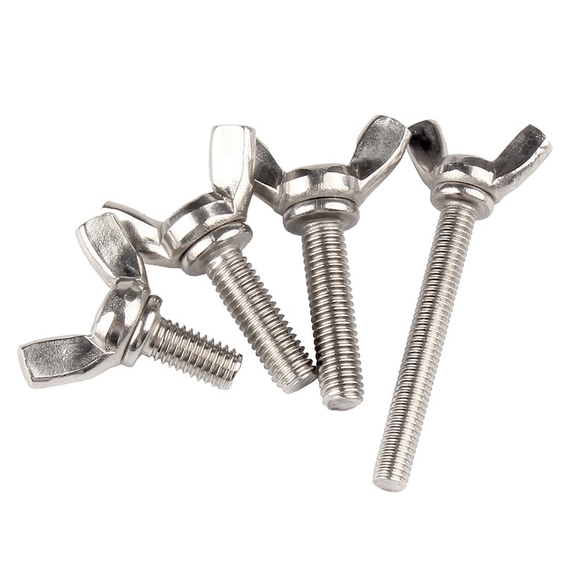 High quality stainless steel 304 / 316SS butterfly/wing bolts and nuts