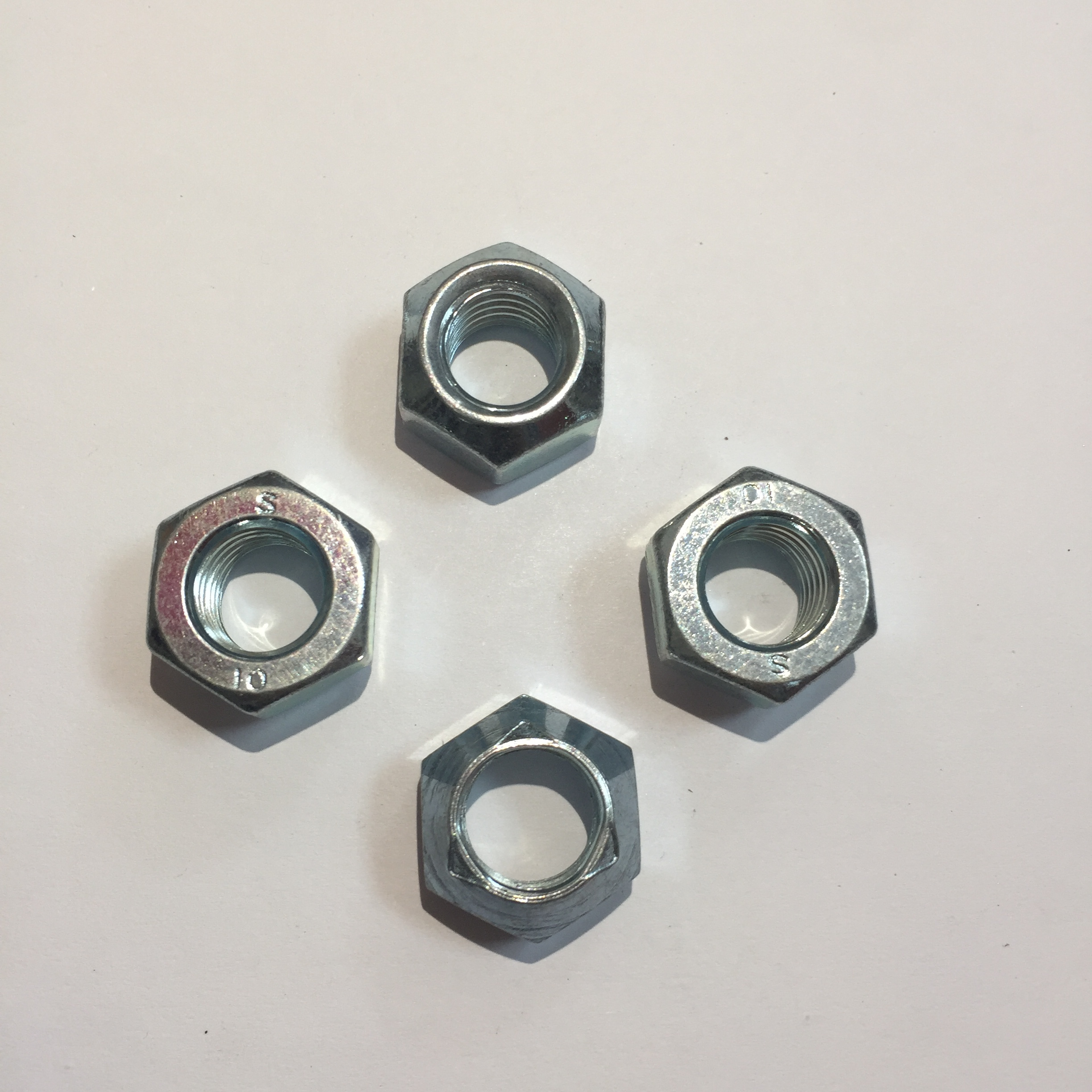 Manufacture All Metal Self Locking Nut Carbon Steel Galvanized Self-locking Hex Nut