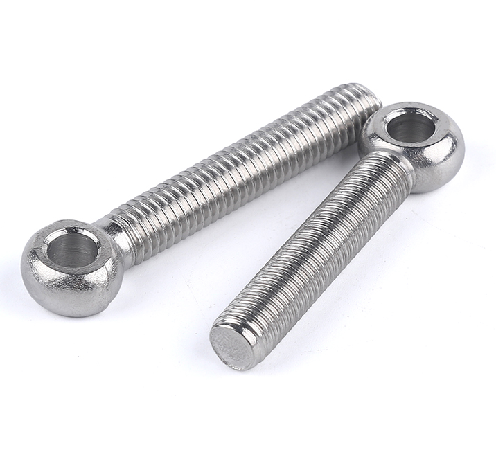 Industrial Top Quality DIN444 Lifting Eye Bolt Zinc Plated Forged Lifting Stainless Steel Eye Bolt