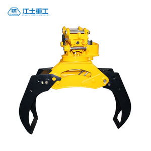 Excavator Hydraulic Log Grapple