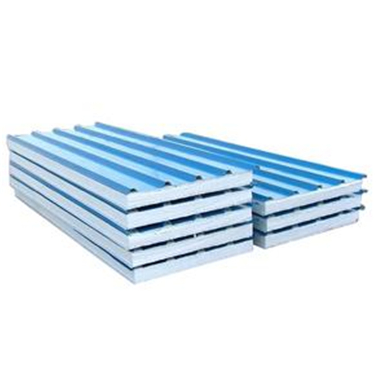 EPS Steel Sheet Sandwich Board Polystyrene Panel 50mm 75mm 100mm Thickness