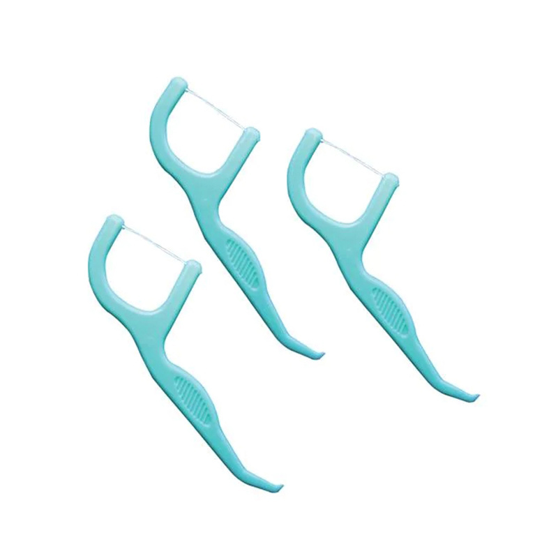 50pcs Dental Floss Flosser Picks Toothpicks Teeth Stick Tooth Cleaning Interdental Brush Dental Floss Pick Oral Hygiene