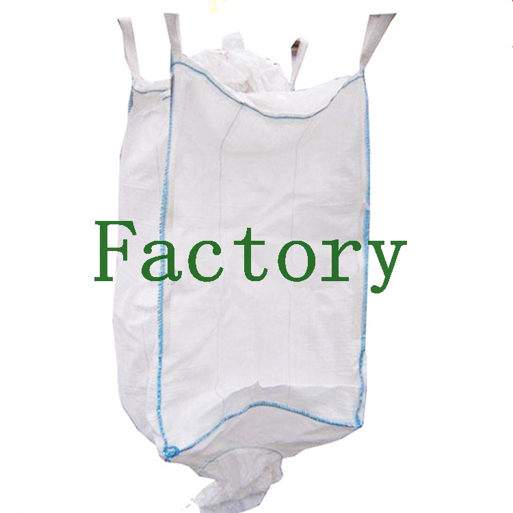 Factory Direct Sale laminated coated daffle buffle bulk bag 1 ton jumbo FIBC big bag Super Sack with valve