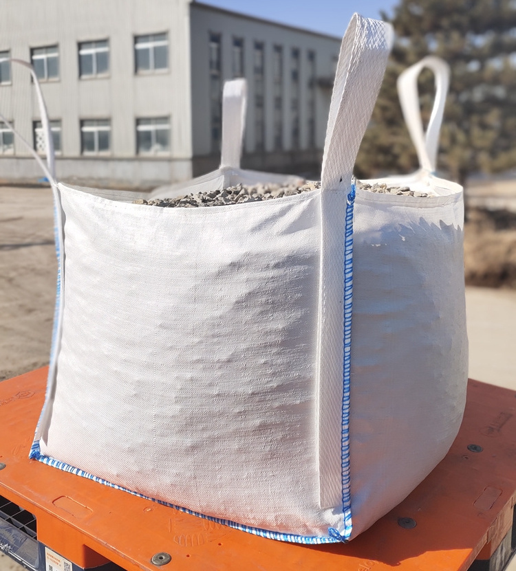 High Temperature Resistance liner 100 Micron Big Bag 1500 kg Packing 1 Ton 1m3 PP bag in FIBC Bitumen Bolsa big bag