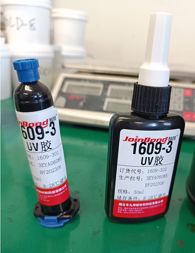 SENGU 1609-3 One Component High Performance UV and Light Cure Adhesive Glue for glass to metal