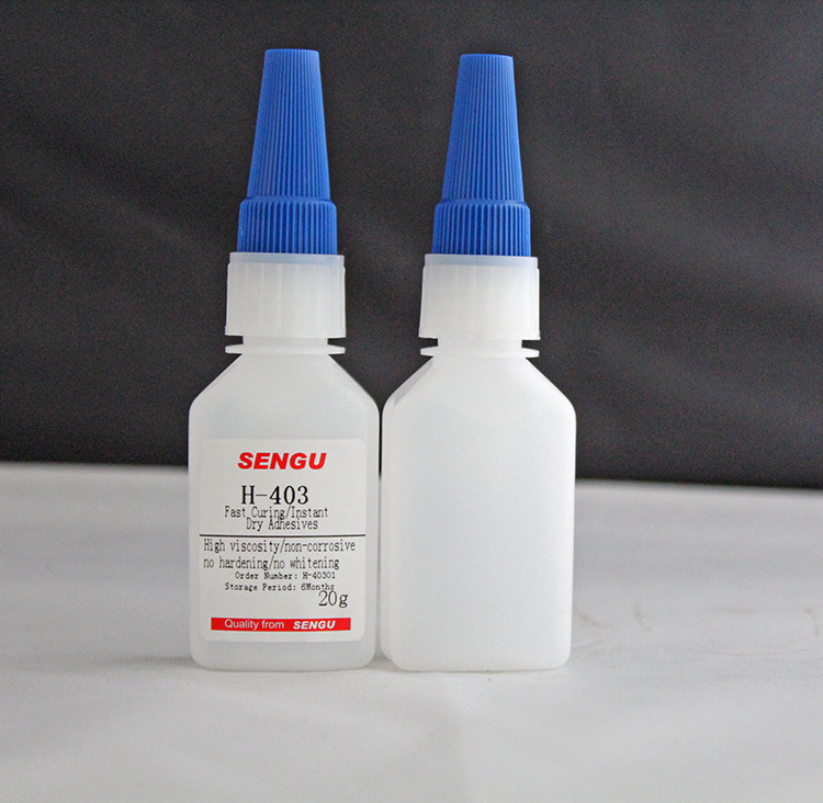 SENGU H- 401 20g high viscosity non-corrosive cyanoacrylate fast curing instant dry adhesive glue