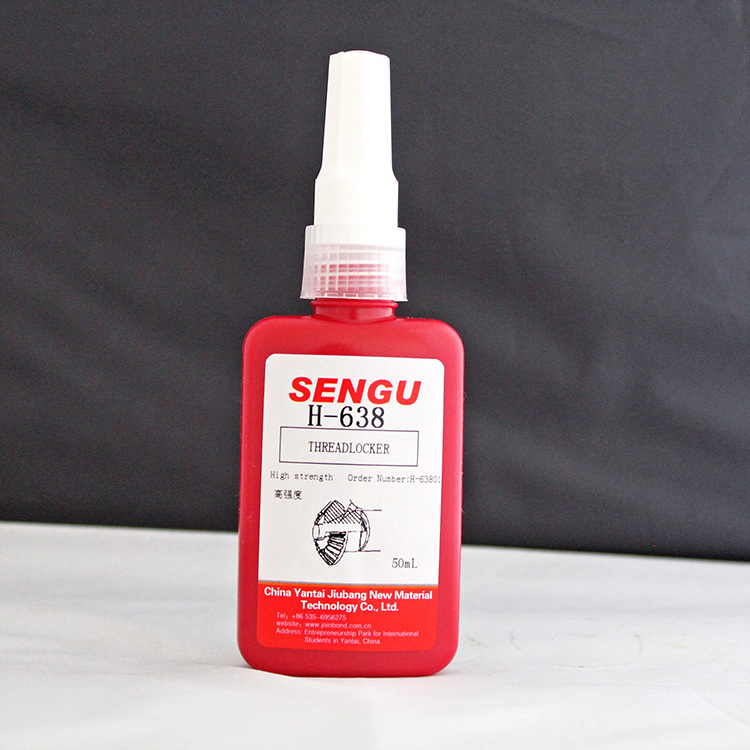 SenGu H-638 High Strength fast curing anaerobic retaining glue for cylindrical parts