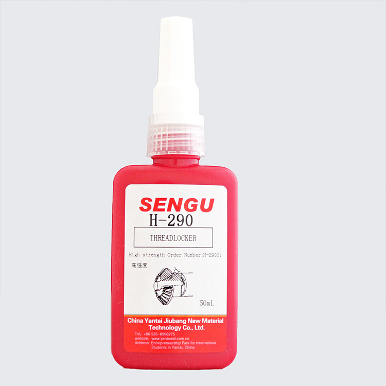 one component SenGu H-290 medium-high strength anaerobic thread-locking adhesive for sealing welding bead