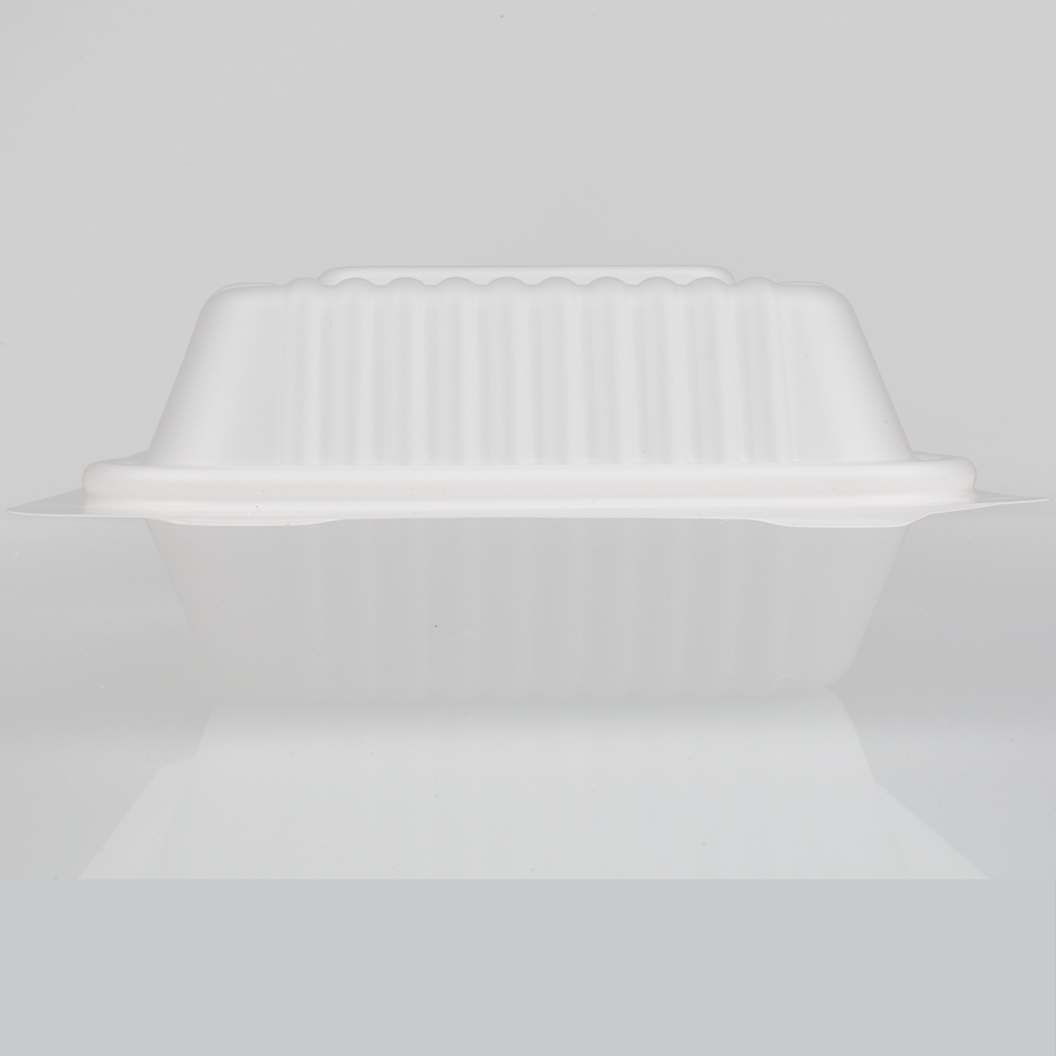 Wholesale 7/8/9 inch hamburger packing box PP plastic fast food take way disposable container