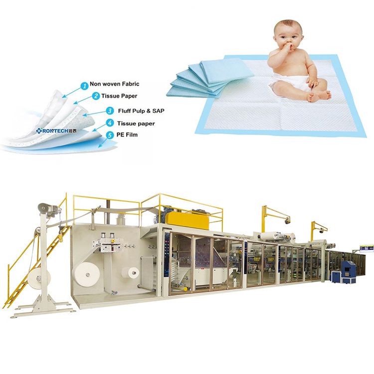 Disposable Underpads Assurance Hospital Adult Baby Pets Maternity Pads Sanitary Pad making machine