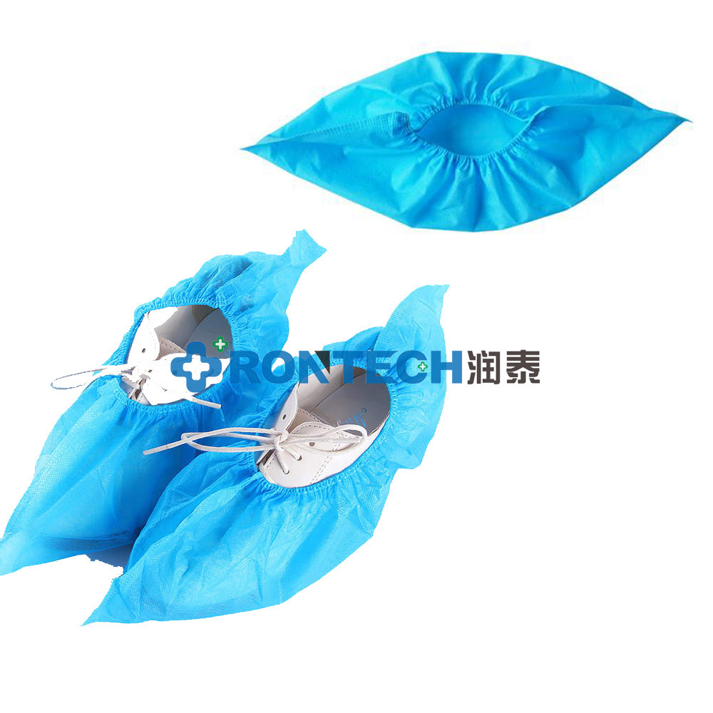 Automatic Surgical Non Woven Shoe Cover Making Machine Waterproof and anti-fouling disposable cleaning foot cover machine