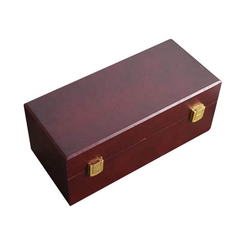 Premium Wooden Keepsake Box - Large Walnut Storage Box with Hinged Lid and Dual Latch Enclosure for Better Preservation