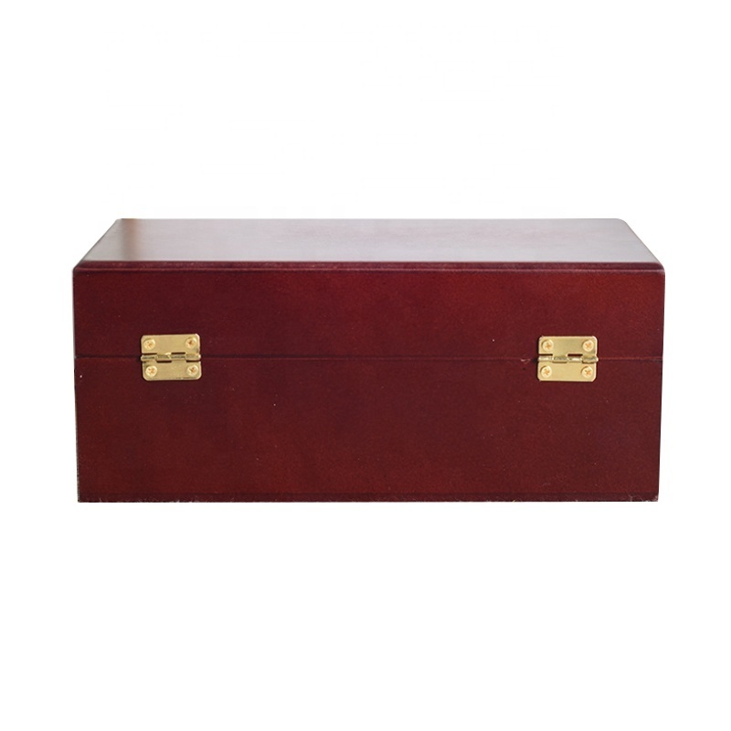 Premium Wooden Keepsake Box - Large Walnut Storage Box with Hinged Lid and Dual Latch Enclosure for Better Preservation