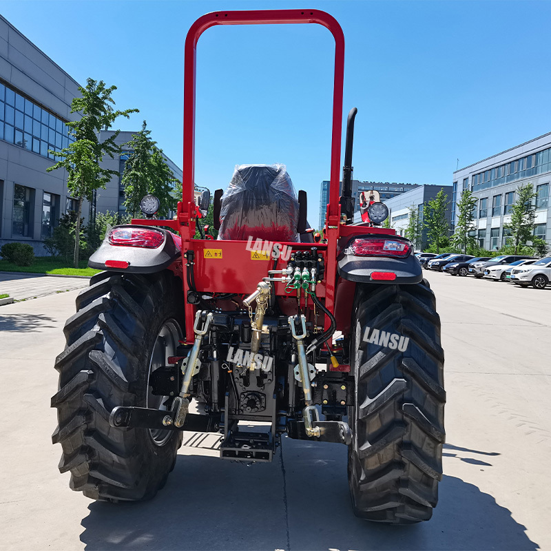 China Hot Sale Farm 4X4 Wheel 4WD 40HP 50HP 60HP 70HP 90HP 100HP Tractor Front Loader Farm Tractor Price Garden Tractor