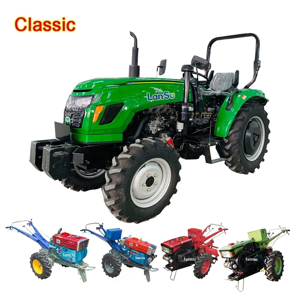 small agricultural 55hp 4wd mini 4*4 farm tractor trucks price