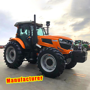 Chinese Good Brand 4 wheel farm tractor compact tractor attachments sales used mini tractor with plow