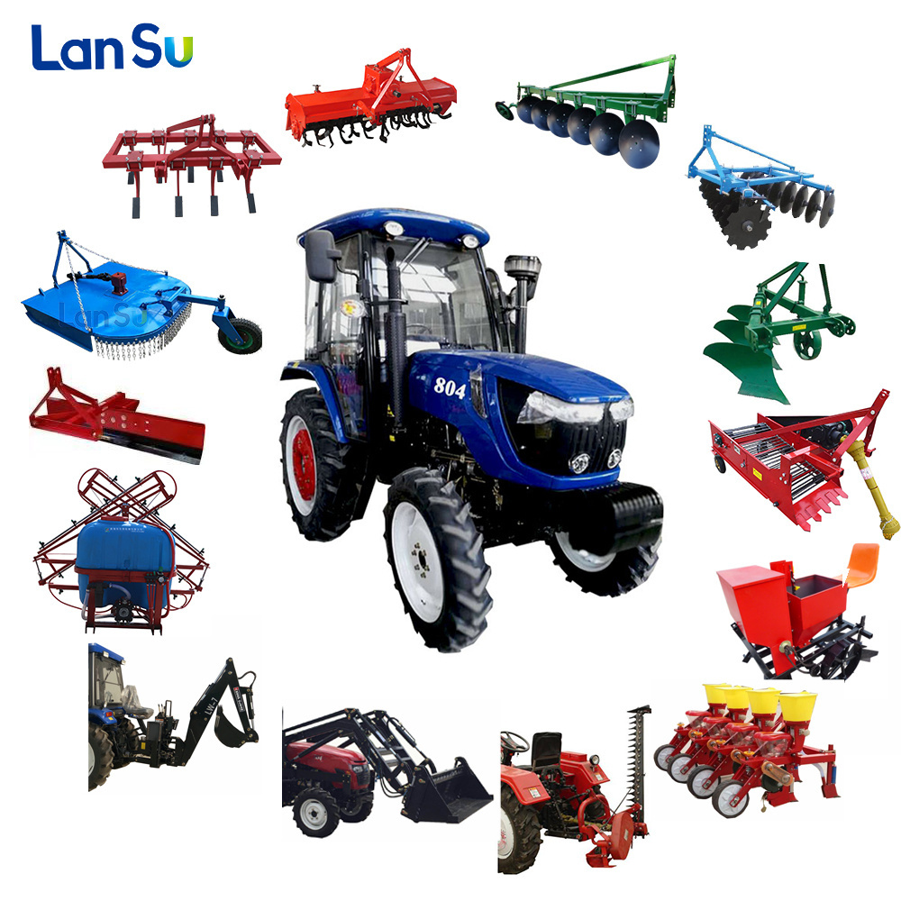 45HP tractores agricolas 4x4 tires small 4 wheel drive tractors dealer 25hp 30hp 40hp multi-purpose mini farm tractor