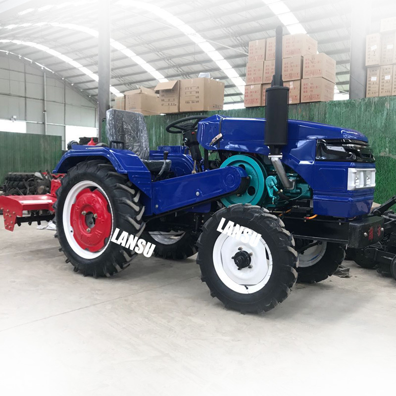 New farm chain  55 hp Crawler Tractor with cheap price trailers for tractors high clearance tractor